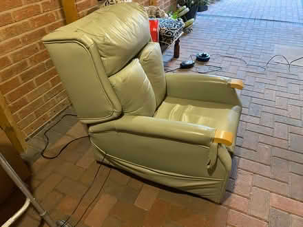 Photo of free Electric rise and tilt padded chair (loughborough LE114TE) #2