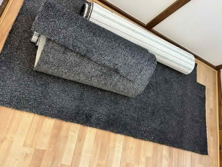 Photo of free 4 pieces brand new grey carpet offcuts (Carnforth LA5) #2