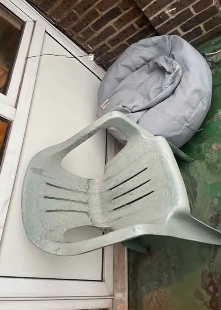 Photo of free Bean bag and outdoor chair (Bermondsey SE16) #1