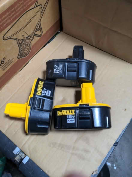 Photo of free DeWalt 18v Batteries As-is (North Portland) #1