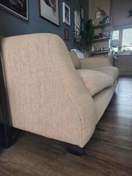 Photo of free 2 seater sofa (10 shacklewell road N16) #3