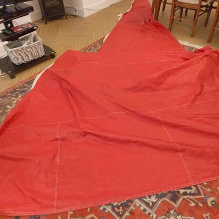 Photo of free Very large red jib sail (Musselburgh EH21) #1