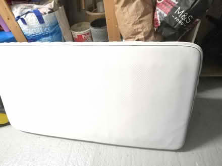 Photo of free Cotbed mattress 140 x 70cm (Jersey Farm AL4) #1