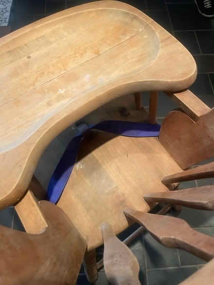 Photo of free Wood high chair (Washington, DC) #4