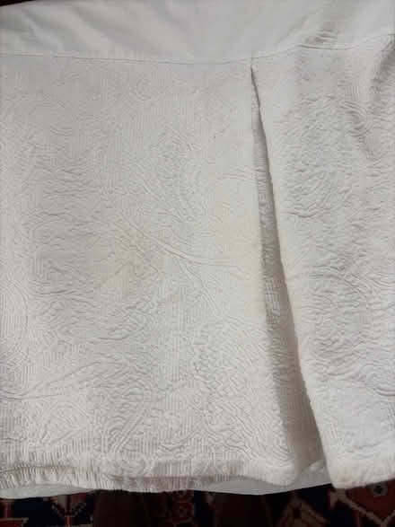 Photo of free Double bed skirt (Telegraph & Ashby in Berkeley) #1