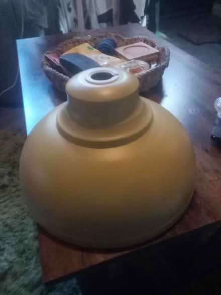 Photo of free Metal light shade, Keighley (Keighley bd20) #1