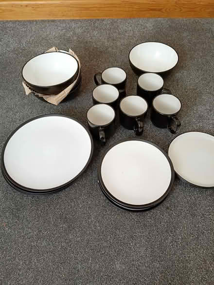 Photo of free Tesco Crockery B/W tableware (Havant PO9) #4