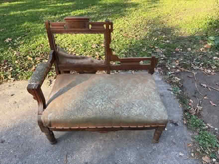 Photo of free Antique bench seat (Near McFarland) #1