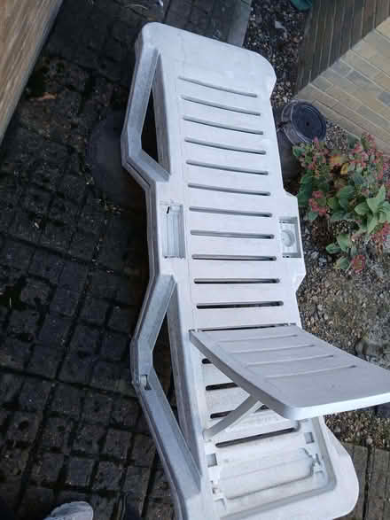 Photo of free Plastic sun loungers (Sidcup DA15) #2