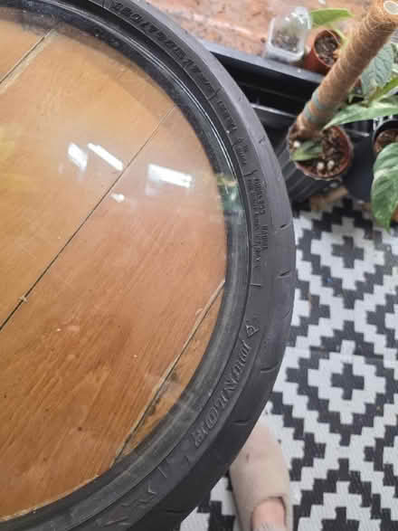 Photo of free DIY tyre table (Medway, Chatham ME5) #3