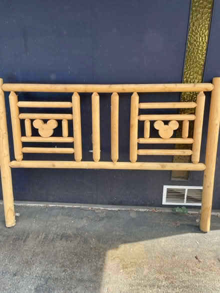 Photo of free Queen size mickey mouse head board (Lynnwood) #1
