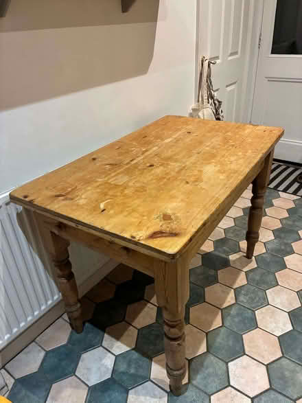 Photo of free Pine table (Petersfield Ward CB1) #1