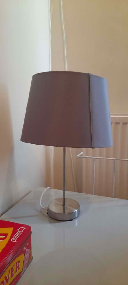 Photo of free Grey Lamp With Tilting Shade (Horton Bank BD6) #1