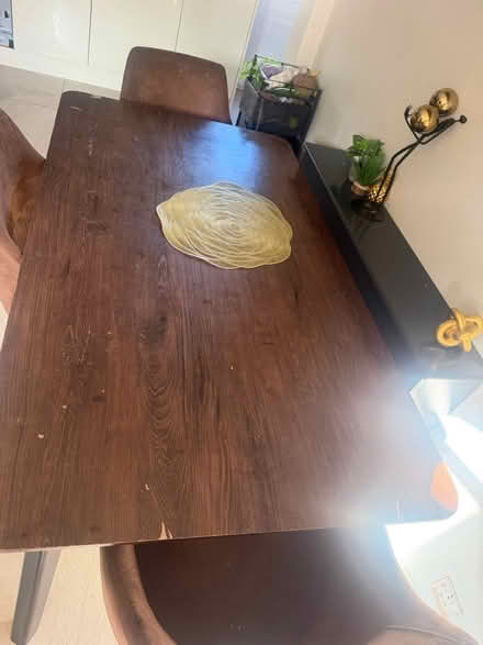 Photo of free Oak finish dinning set (Birmingham) #2
