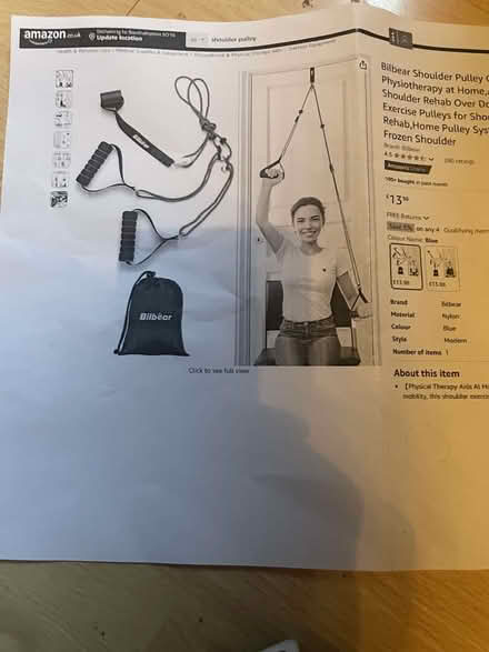 Photo of free Exercise arm and shoulder (Burghfield RG7) #3