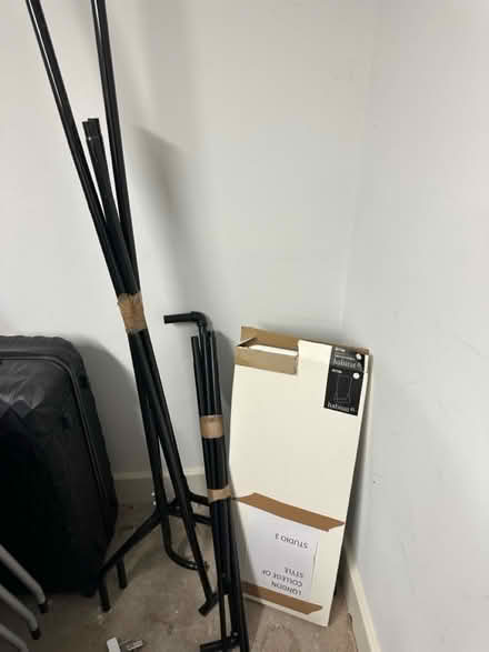 Photo of free 3 x portable clothing rails (WC1B 4JP) #1