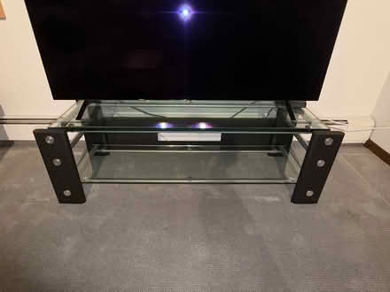 Photo of free Glass TV stand/coffee table (Carlisle) #1