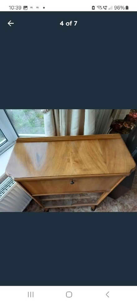 Photo of free Vintage Writing Bureau with Display Shelves (Duston NN5) #3