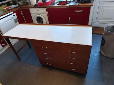 Photo of free Vintage Remploy Artists desk (Lowfield S2) #2