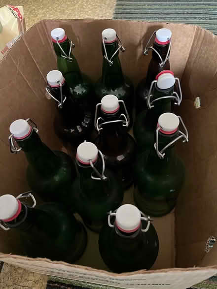 Photo of free Flip top glass bottles (San Rafael, Glenwood) #1