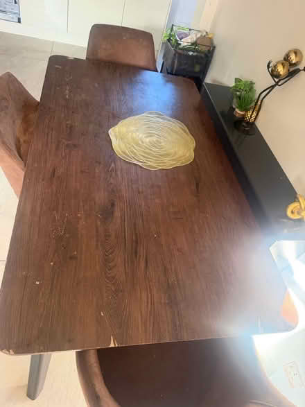 Photo of free Oak finish dinning set (Birmingham) #1