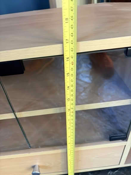 Photo of free Corner tv stand (Woodmancote GL11) #4