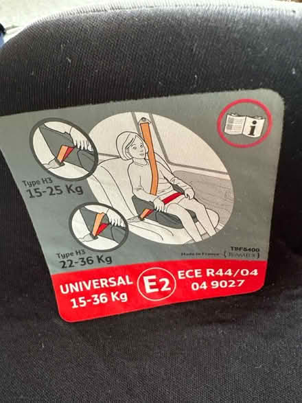 Photo of free 2 Booster seats (Horsham/Littlehaven) #2