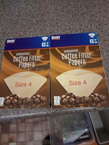 Photo of free 2 packs of coffee filter papers (Northcourt OX14) #1