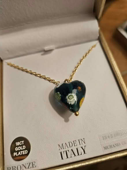 Photo of free Blue Necklace With Flowers (Middle Deal CT14) #2