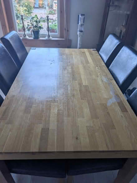 Photo of free Dinning Room Table and Chairs (Knightswood) #2
