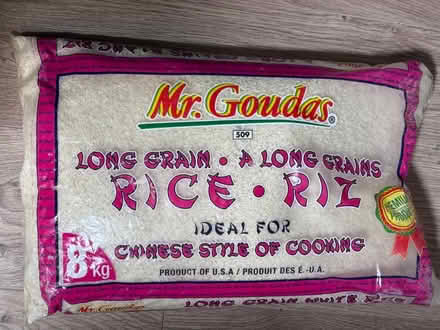 Photo of free 8kg Bag RICE FOR CHINESE COOKING (Toronto) #2