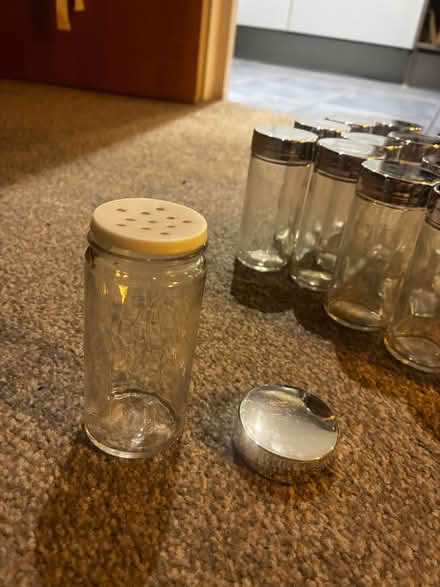 Photo of free Glass spice jars x18 (Wimbledon SW19) #3