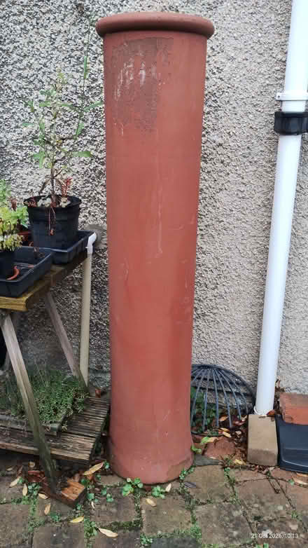 Photo of free Tall terracotta chimney pot (Henleaze BS9) #1