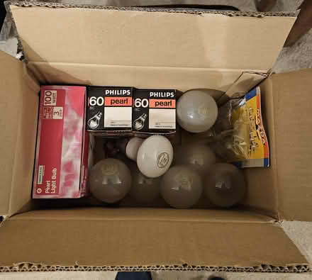 Photo of free Assorted light bulbs (Blossomfield B90) #1