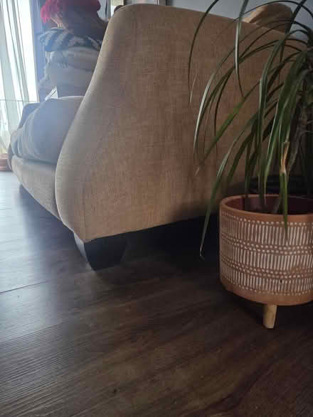 Photo of free 2 seater sofa (10 shacklewell road N16) #1