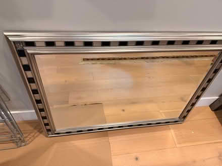 Photo of free Silver and Black Wall Mirror (30th and Downing) #1