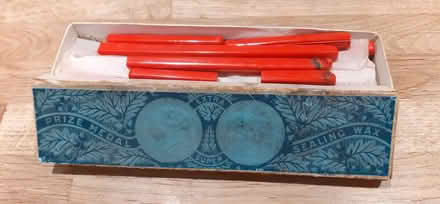 Photo of free 1906 Box of red sealing wax, over a dozen pieces (Leigh-on-Sea SS9) #1
