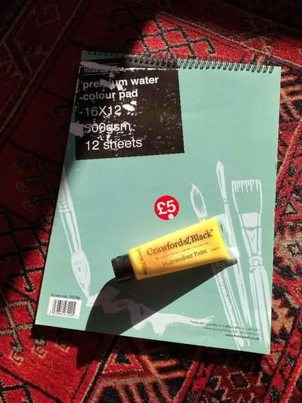 Photo of free Watercolour Paper and Paint (Shinfield RG2) #1