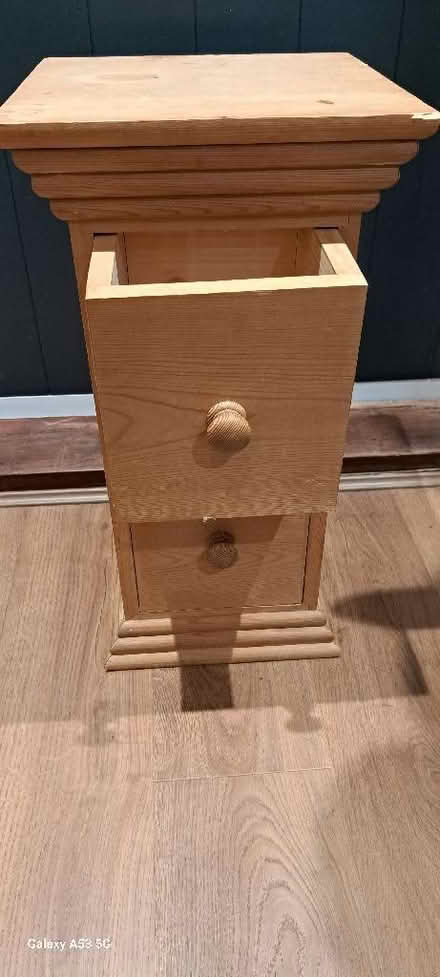 Photo of free Wooden Bedside Cabinet (Wigginton OX15) #2