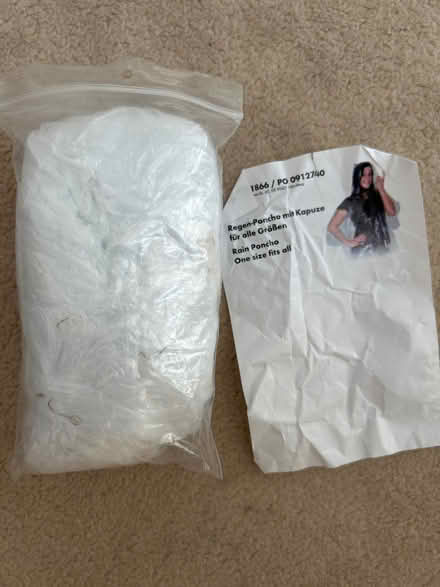 Photo of free Rain poncho (West Kensington W14) #1