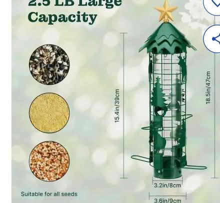 Photo of free Bird feeder (off Fisher Blvd) #1