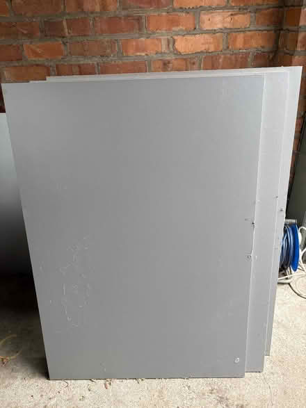 Photo of free Grey melamine particle boards (Glazebrook, WA3) #1