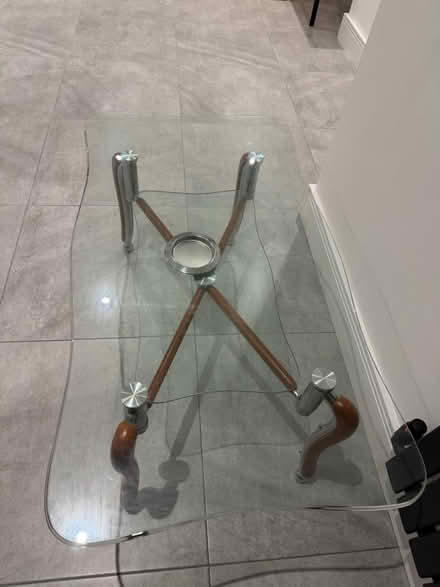 Photo of free New glass coffee table (Tadley RG26) #2