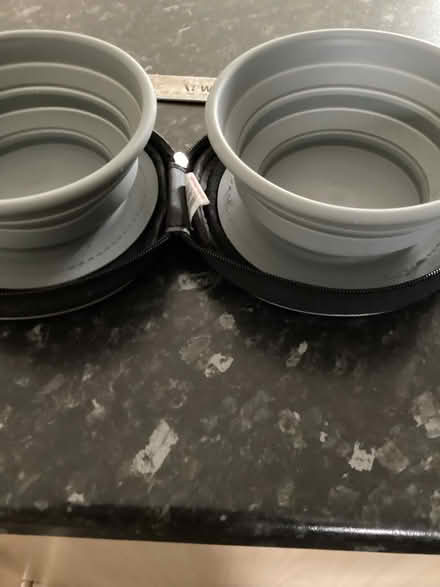 Photo of free Pet bowls - folding (Cannock WS12) #4