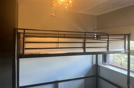 Photo of free Black metal high sleeper (West Drayton UB7) #2