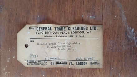 Photo of free Vintage Trestle Tables (Highbury N5) #4