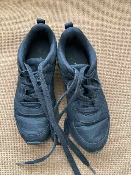 Photo of free Black trainers size 3/4 (SW16 Norbury, Green Lane) #1