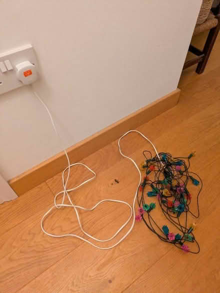 Photo of free Set of coloured Christmas lights (University Area RG6) #2