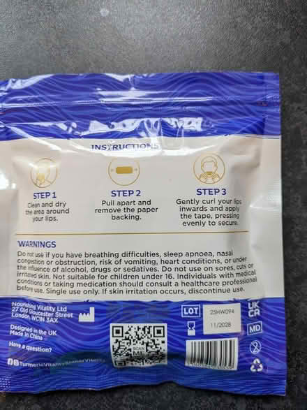 Photo of free Mouth tape (Wigston LE18) #2