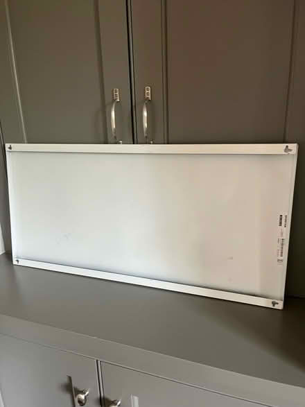 Photo of free IKEA White metal notice board (Winkfield Row RG42) #2